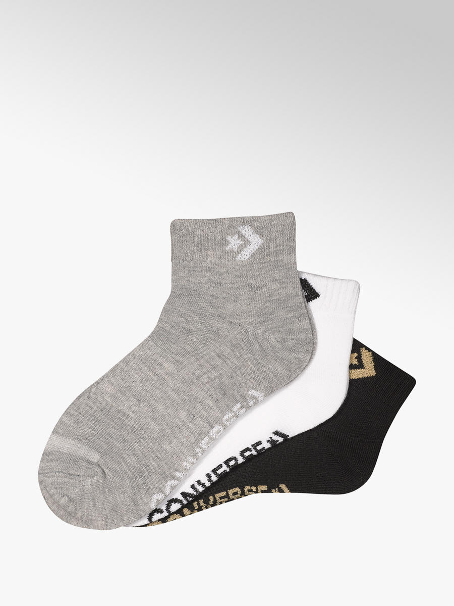 Socken 3 pack in grau von Converse günstig im Online Shop kaufen Socken 3 pack in grau von Converse günstig im Online Shop kaufen